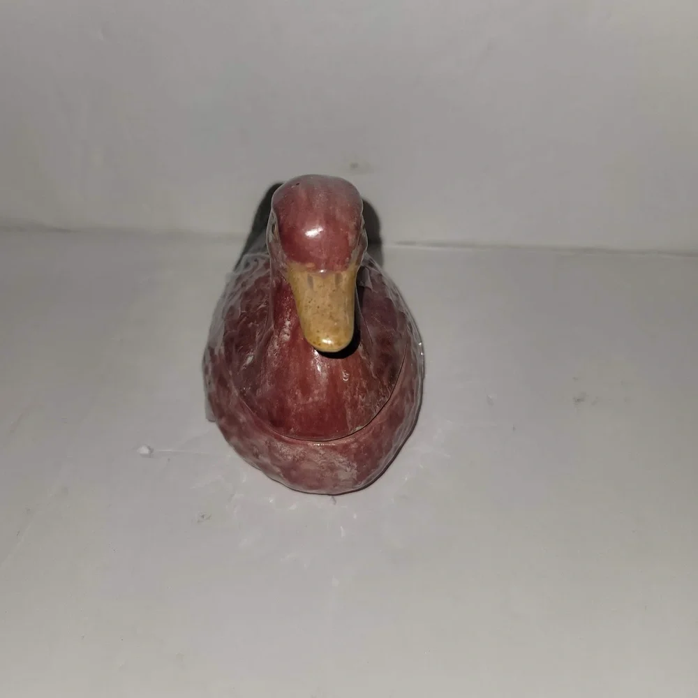 Duck sugar bowl Made in Portugal Handmade Pottery Clay
